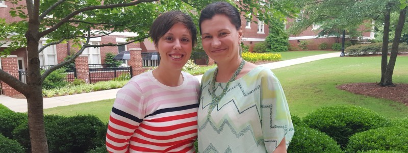 Image of Marcela Chiorescu and Jenny Harris