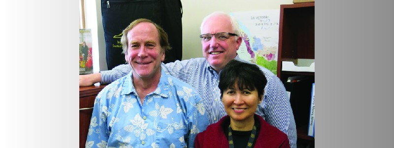 Image of John Isenhour, Ophelia Santos, and Charles Marvil