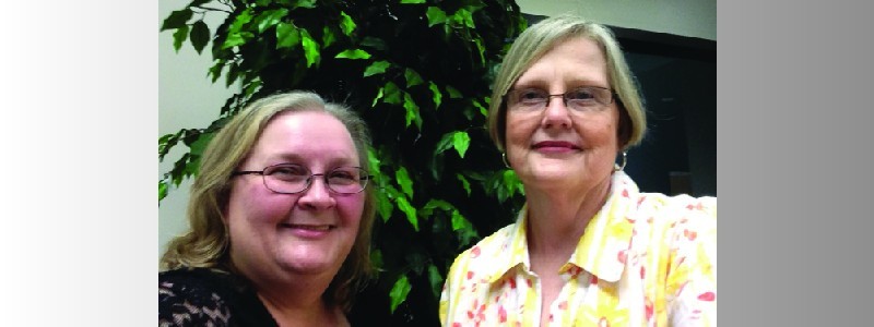 Image of Molly Smith and Sara Selby