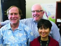 image of John Isenhour, Ophelia Santos, and Charles Marvil