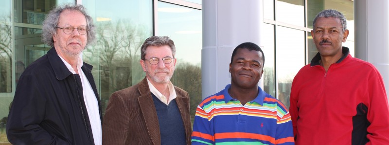Image of Michael Goodroe, Berhanu Kidane, Julian Allagan, John Williams