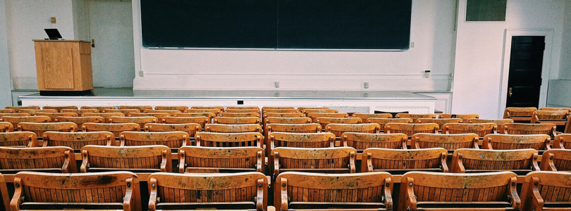 Photo of empty classroom